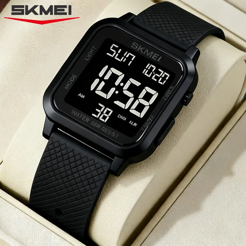 Skmei 1858 Military Digital Sports Watch with Dual Time and LED Backlight (50M Waterproof) Skmei 1858 Military Digital Sports Watch with Dual Time and LED Backlight (50M Waterproof)