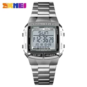 Skmei 1647 Multifunction Digital Sports Watch for Men with LED Display (30M Waterproof)