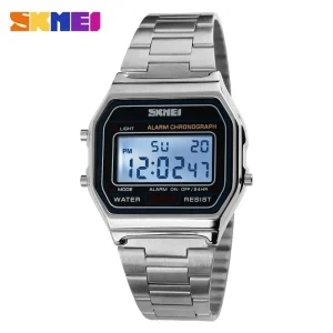 Skmei 1328 Digital Sports Watch for Men with Chronograph and Alarm (30M Waterproof)