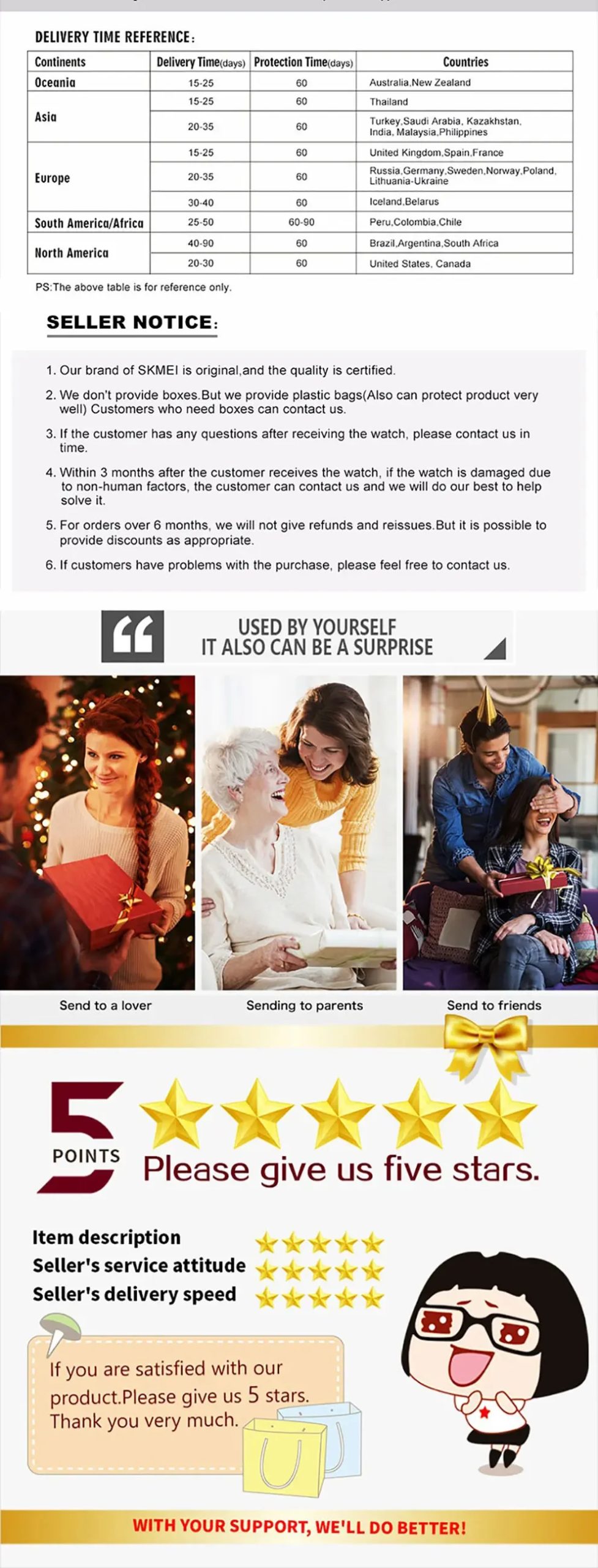 SKMEI Luxury Quartz Wristwatches Ladies Stainless Steel Waterproof Watch for Women Girl Sports Clock 1620 Relogio Feminino 1400