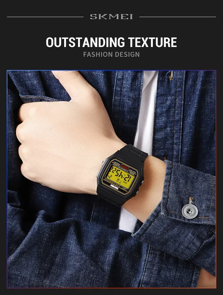 SKMEI Sports Watch for Men Waterproof Chrono Military LED Display Mens Digital Wristwatches Date Week Clock reloj hombre 2042