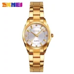 Skmei 1620 Elegant Quartz Watch for Women with Date Display (30M Waterproof)