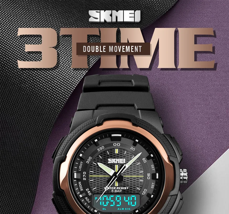 SKMEI Sports Digtal Watch for Men Electronic Military Quartz Alarm Clock Waterproof Mens Wristwatches 1370 Reloj Hombre 1454