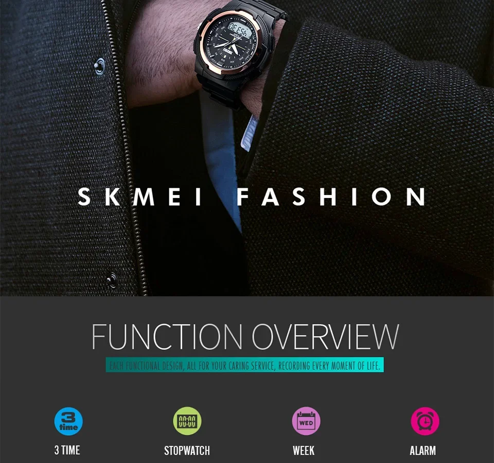 SKMEI Sports Digtal Watch for Men Electronic Military Quartz Alarm Clock Waterproof Mens Wristwatches 1370 Reloj Hombre 1454