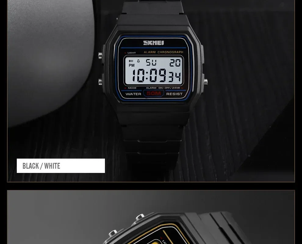 SKMEI Waterproof Sports Digital Watch for Women Couple Girl Date Week Female Wristwatch Womens Clock 2042 Relogio Feminino 1412