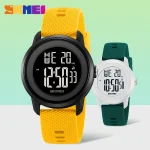 Skmei 2218 Luxury Digital Sports Watch with LED Display and Alarm (Waterproof)