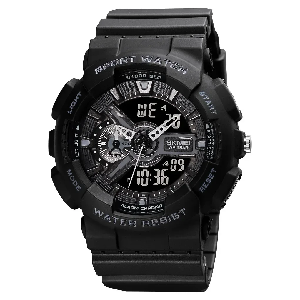 black electron watch