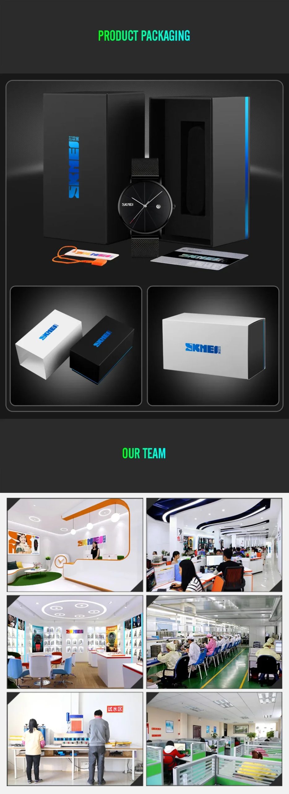 SKMEI 9183 Luxury Stainless Steel Sport Waterproof Mens Wristwatches 3D Dial Quartz Watch for Men Relogio Masculino Shockproof