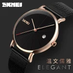 Skmei 9183 Classic Stainless Steel Sport Watch for Men with 3D Dial (30M Waterproof)