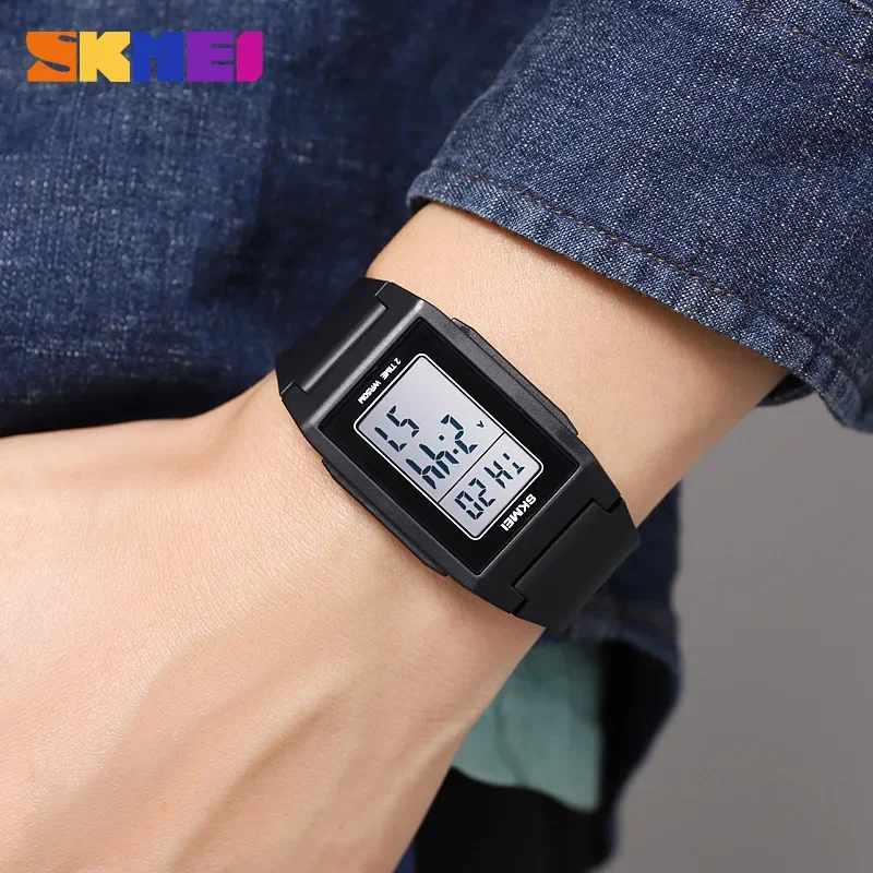 Skmei 2321 Multifunction Digital Sports Watch with Chronograph and Dual Time (50M Waterproof) Skmei 2321 Multifunction Digital Sports Watch with Chronograph and Dual Time (50M Waterproof) - Image 5