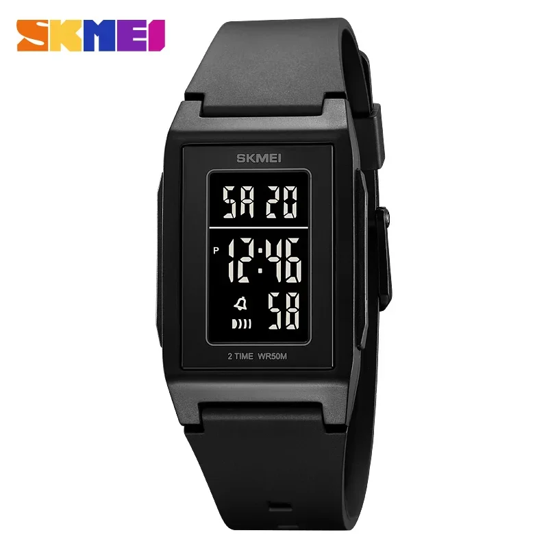 Skmei 2321 Multifunction Digital Sports Watch with Chronograph and Dual Time (50M Waterproof) Skmei 2321 Multifunction Digital Sports Watch with Chronograph and Dual Time (50M Waterproof) - Image 2