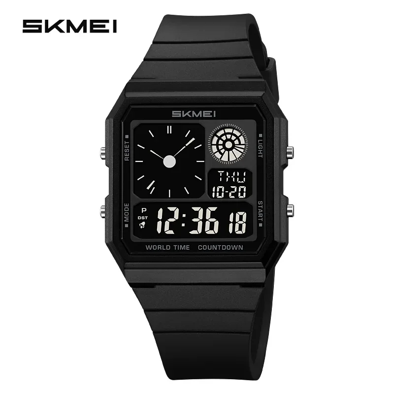 SKMEI 2347 Military Digital Sports Watch with LED Display and Chronograph (Waterproof) SKMEI 2347 Military Digital Sports Watch with LED Display and Chronograph (Waterproof) - Image 2