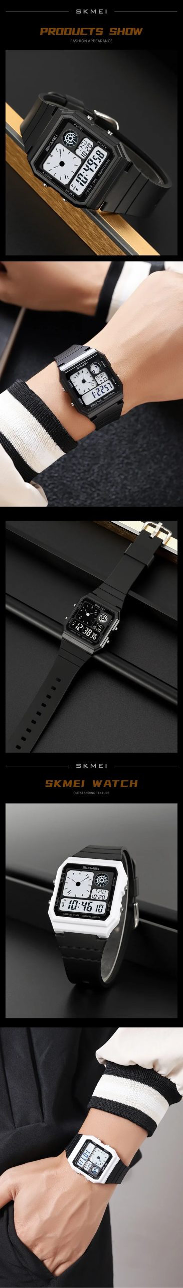 SKMEI 2347 LED Military Display Mens Digital Wristwatches Sports Watch for Men Waterproof Chrono Date Week Clock Reloj Hombre SKMEI 2347 LED Military Display Mens Digital Wristwatches Sports Watch for Men Waterproof Chrono Date Week Clock Reloj Hombre
