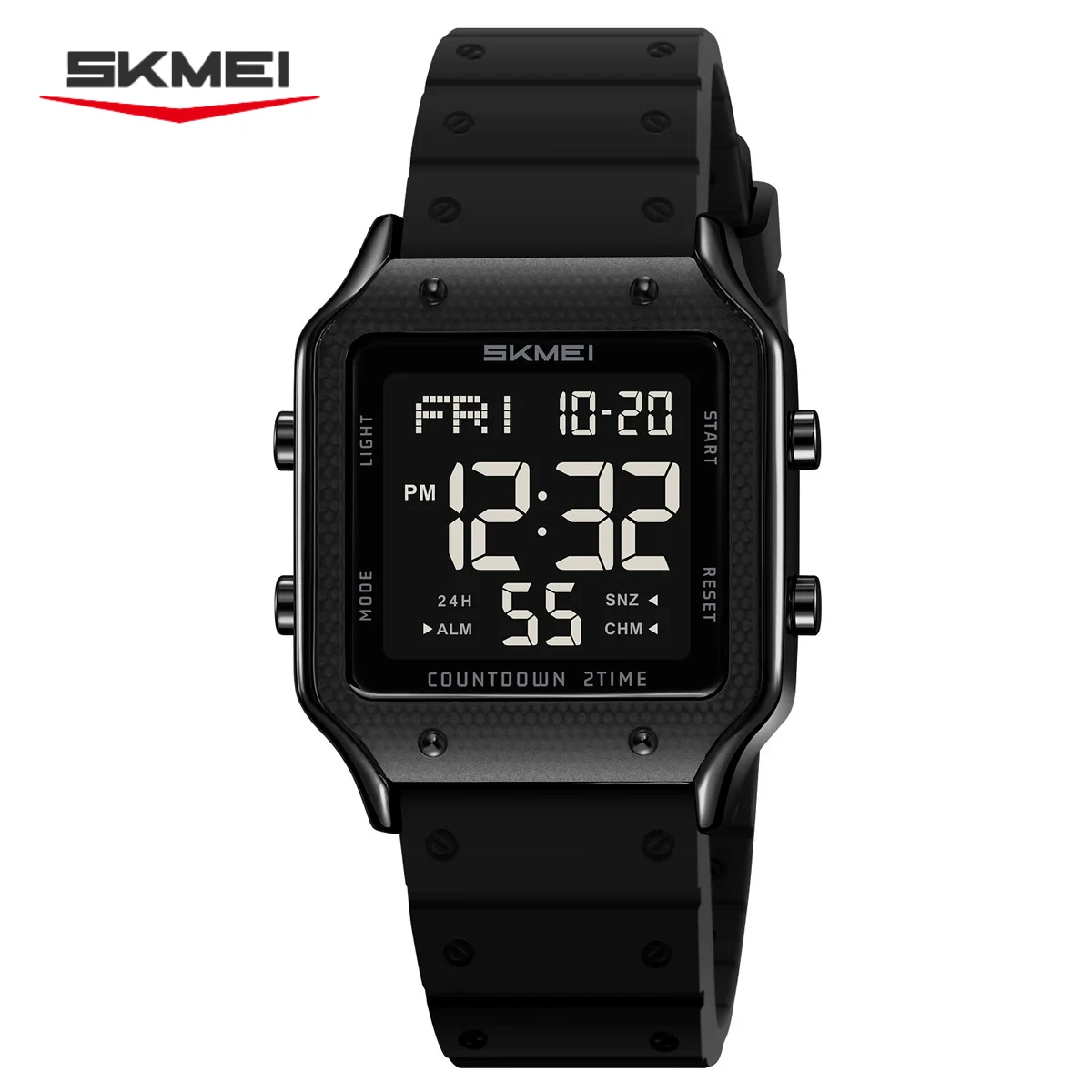 Skmei 2526 Multifunctional Digital Sports Watch with Dual Time and Chronograph for Men and Women (30M Waterproof) Skmei 2526 Multifunctional Digital Sports Watch with Dual Time and Chronograph for Men and Women (30M Waterproof) - Image 2