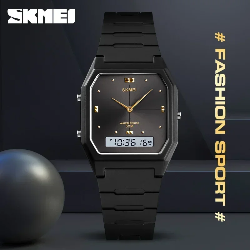 Skmei 1604 Multifunction Digital Sports Watch with Alarm and Countdown Timer (Daily Waterproof) Skmei 1604 Multifunction Digital Sports Watch with Alarm and Countdown Timer (Daily Waterproof) - Image 3