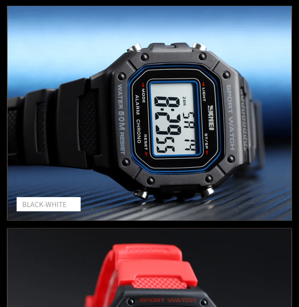 SKMEI Military Digital LED Display Electronic Mens Wristwatches Waterproof Sports Watch for Men Clock 1628 Reloj Hombre SKMEI Military Digital LED Display Electronic Mens Wristwatches Waterproof Sports Watch for Men Clock 1628 Reloj Hombre