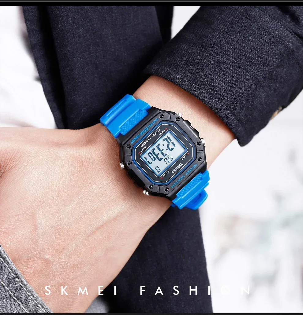 SKMEI Military Digital LED Display Electronic Mens Wristwatches Waterproof Sports Watch for Men Clock 1628 Reloj Hombre SKMEI Military Digital LED Display Electronic Mens Wristwatches Waterproof Sports Watch for Men Clock 1628 Reloj Hombre