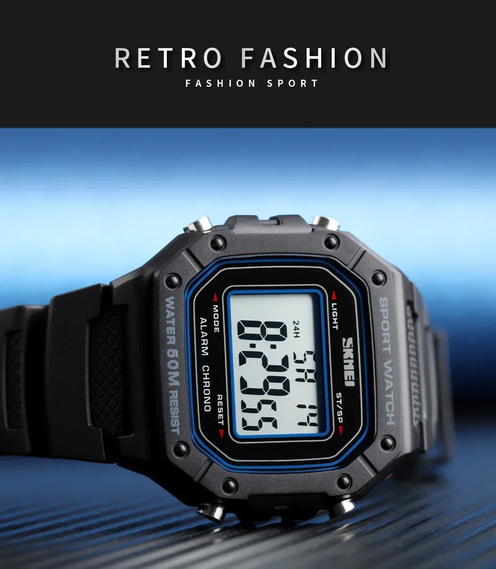 SKMEI Military Digital LED Display Electronic Mens Wristwatches Waterproof Sports Watch for Men Clock 1628 Reloj Hombre SKMEI Military Digital LED Display Electronic Mens Wristwatches Waterproof Sports Watch for Men Clock 1628 Reloj Hombre