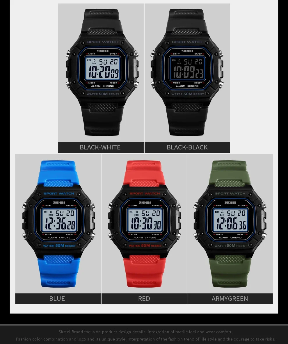 SKMEI Military Digital LED Display Electronic Mens Wristwatches Waterproof Sports Watch for Men Clock 1628 Reloj Hombre SKMEI Military Digital LED Display Electronic Mens Wristwatches Waterproof Sports Watch for Men Clock 1628 Reloj Hombre