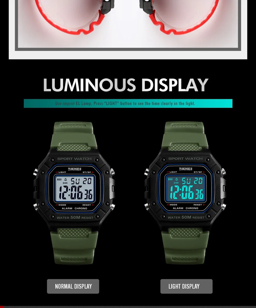 SKMEI Military Digital LED Display Electronic Mens Wristwatches Waterproof Sports Watch for Men Clock 1628 Reloj Hombre SKMEI Military Digital LED Display Electronic Mens Wristwatches Waterproof Sports Watch for Men Clock 1628 Reloj Hombre