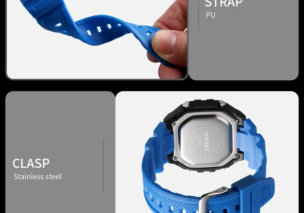 SKMEI Military Digital LED Display Electronic Mens Wristwatches Waterproof Sports Watch for Men Clock 1628 Reloj Hombre SKMEI Military Digital LED Display Electronic Mens Wristwatches Waterproof Sports Watch for Men Clock 1628 Reloj Hombre
