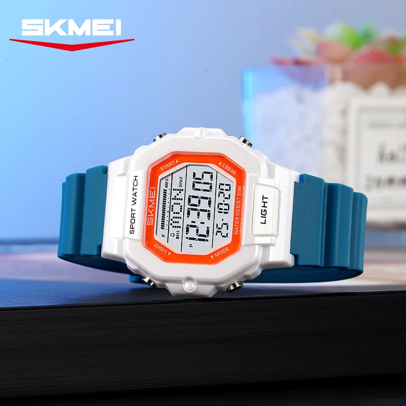 SKMEI 2573 Multifunctional Digital Sports Watch for Women with Dual Time and Countdown (50M Waterproof) SKMEI 2573 Multifunctional Digital Sports Watch for Women with Dual Time and Countdown (50M Waterproof) - Image 5
