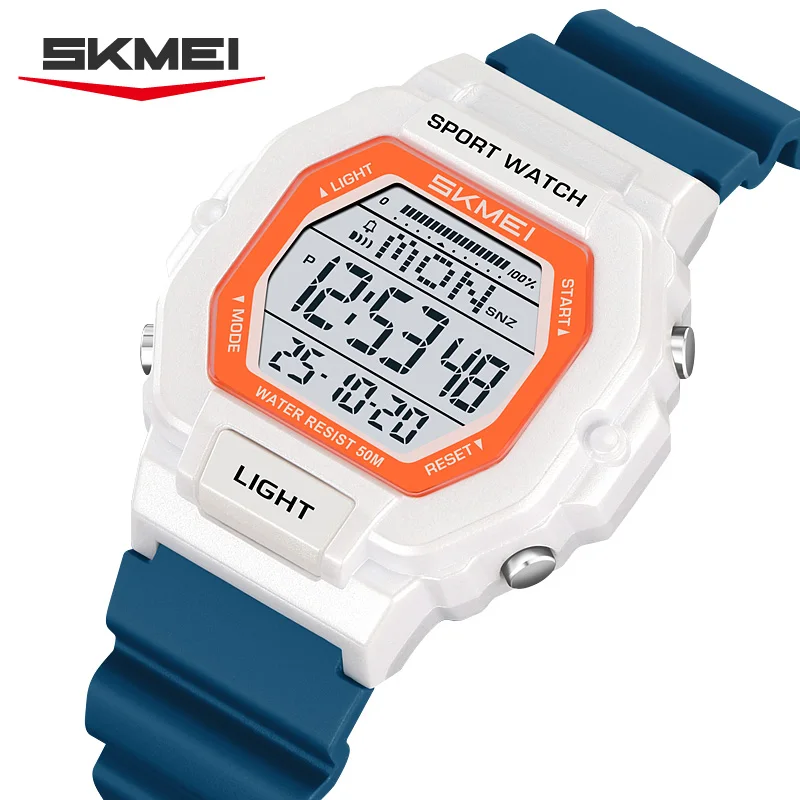 SKMEI 2573 Multifunctional Digital Sports Watch for Women with Dual Time and Countdown (50M Waterproof) SKMEI 2573 Multifunctional Digital Sports Watch for Women with Dual Time and Countdown (50M Waterproof) - Image 2