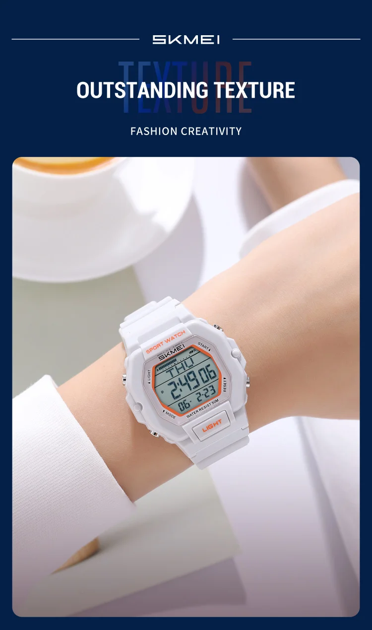 SKMEI 2573 Fashion Electronic Watch Women Sport Waterproof Wristwatch Calendar Date Digital Girl Watches 1622 Reloj Demujer SKMEI 2573 Fashion Electronic Watch Women Sport Waterproof Wristwatch Calendar Date Digital Girl Watches 1622 Reloj Demujer