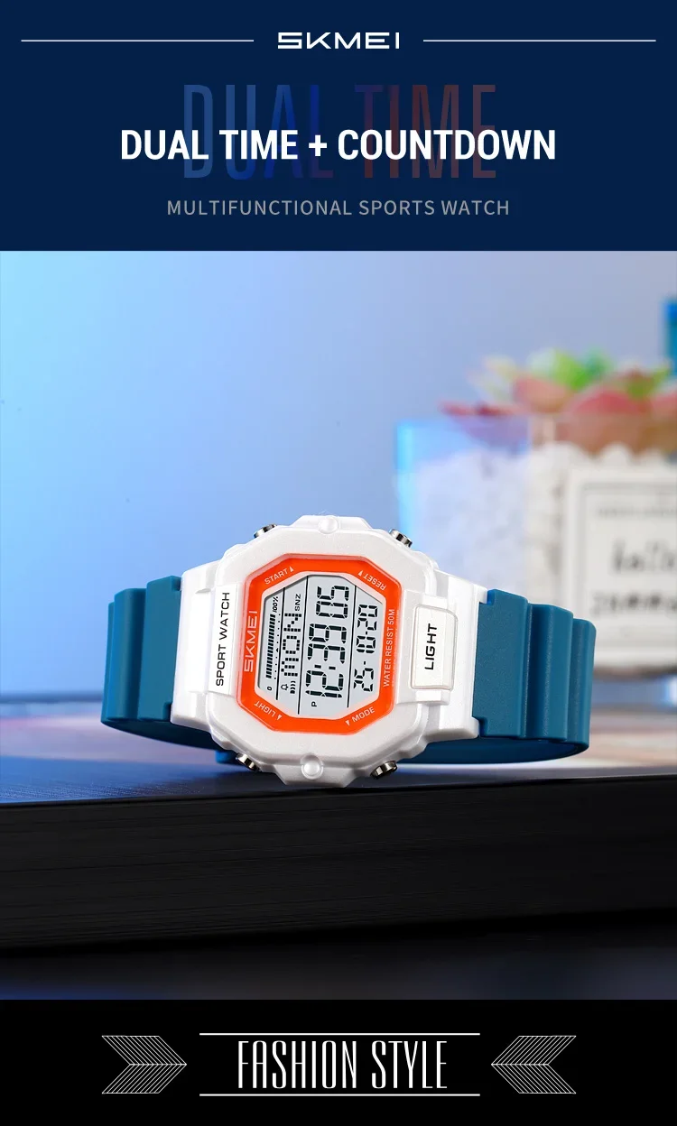 SKMEI 2573 Fashion Electronic Watch Women Sport Waterproof Wristwatch Calendar Date Digital Girl Watches 1622 Reloj Demujer SKMEI 2573 Fashion Electronic Watch Women Sport Waterproof Wristwatch Calendar Date Digital Girl Watches 1622 Reloj Demujer