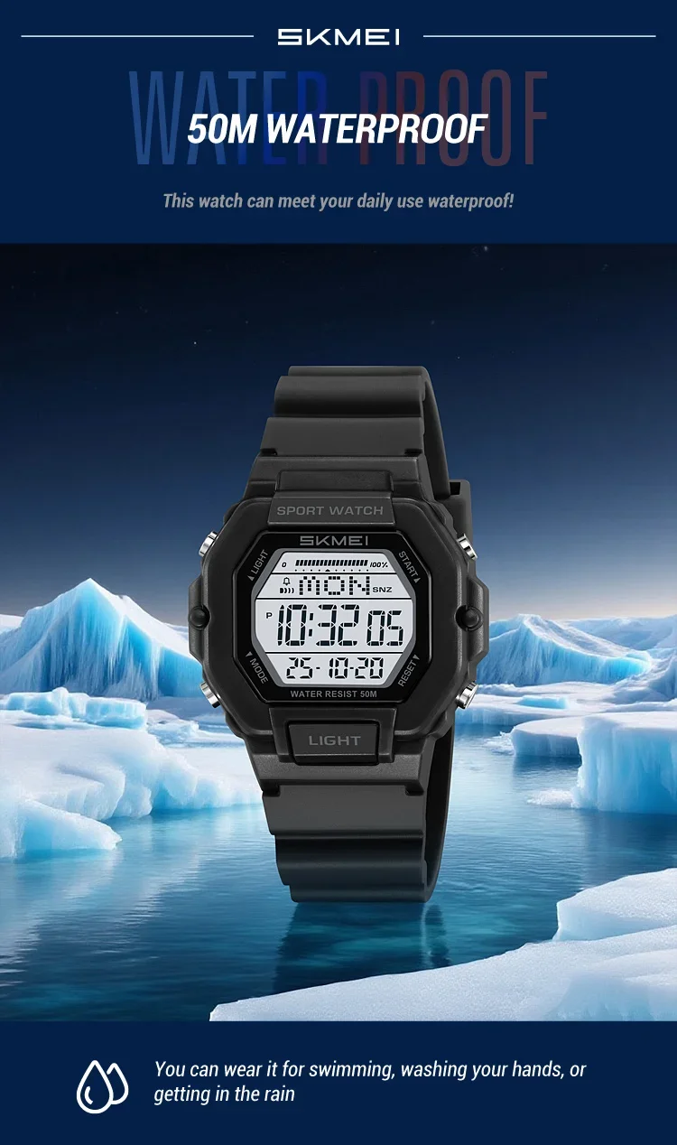 SKMEI 2573 Fashion Electronic Watch Women Sport Waterproof Wristwatch Calendar Date Digital Girl Watches 1622 Reloj Demujer SKMEI 2573 Fashion Electronic Watch Women Sport Waterproof Wristwatch Calendar Date Digital Girl Watches 1622 Reloj Demujer