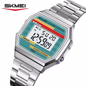 Skmei 2514 Multifunction Digital Sports Watch with LED Light and Alarm (30M Waterproof)