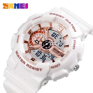 Skmei 1688 Digital Chronograph Watch with LED Light and Alarm (50M Waterproof)