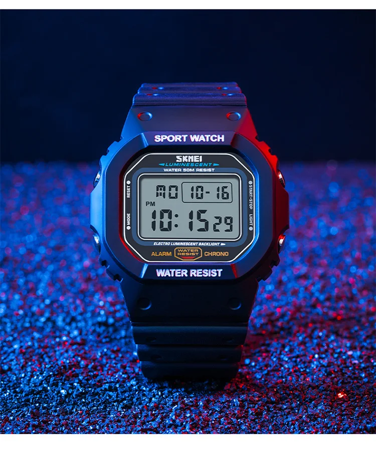 SKMEI Alarm Clock Digital Sports Watches For Men Women 5Bar Waterproof Countdown Wristwatches Multifunctional Watch Reloj Hombre SKMEI Alarm Clock Digital Sports Watches For Men Women 5Bar Waterproof Countdown Wristwatches Multifunctional Watch Reloj Hombre