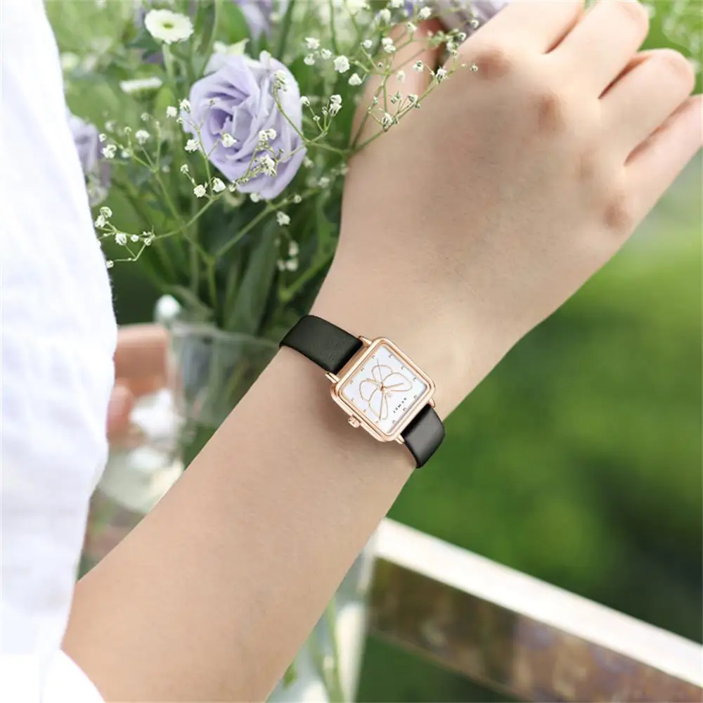 Skmei 7064 Butterfly Mother-of-Pearl Dial Quartz Watch for Women (3ATM Waterproof) Skmei 7064 Butterfly Mother-of-Pearl Dial Quartz Watch for Women (3ATM Waterproof) - Image 4