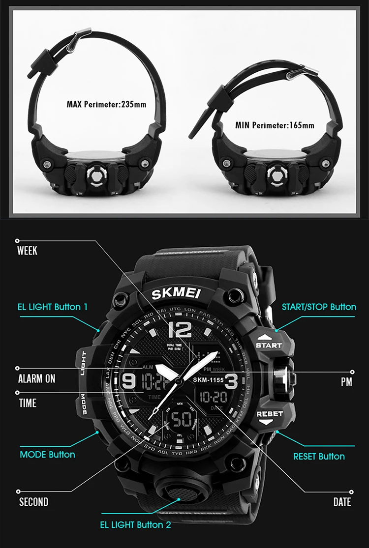SKMEI Fashion Sports Electronics Watches For Men Shockproof Waterproof Digital Wristwatches 2Time Chrono Male Watch reloj hombre SKMEI Fashion Sports Electronics Watches For Men Shockproof Waterproof Digital Wristwatches 2Time Chrono Male Watch reloj hombre