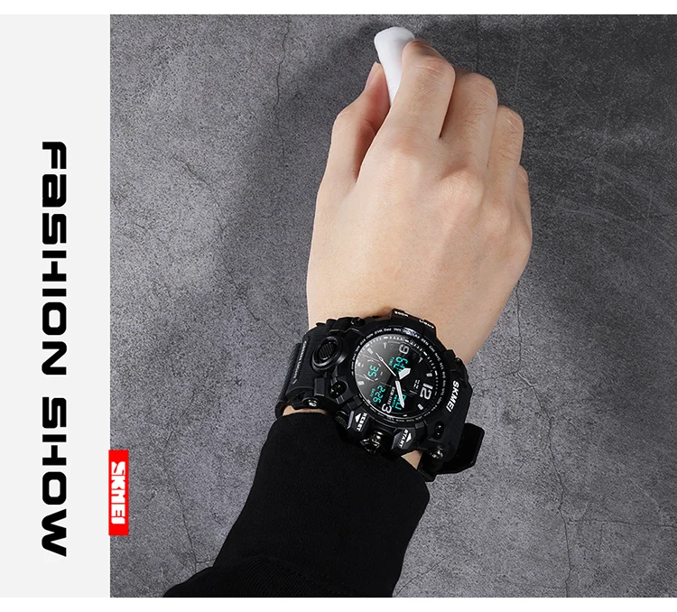 SKMEI Fashion Sports Electronics Watches For Men Shockproof Waterproof Digital Wristwatches 2Time Chrono Male Watch reloj hombre SKMEI Fashion Sports Electronics Watches For Men Shockproof Waterproof Digital Wristwatches 2Time Chrono Male Watch reloj hombre