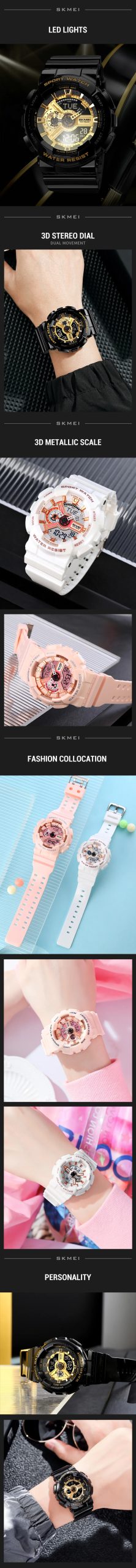 SKMEI World Time LED Light Digital Electronics Watches For Men Women Sports Quartz Watch Waterproof Wristwatches Horloges Mannen SKMEI World Time LED Light Digital Electronics Watches For Men Women Sports Quartz Watch Waterproof Wristwatches Horloges Mannen