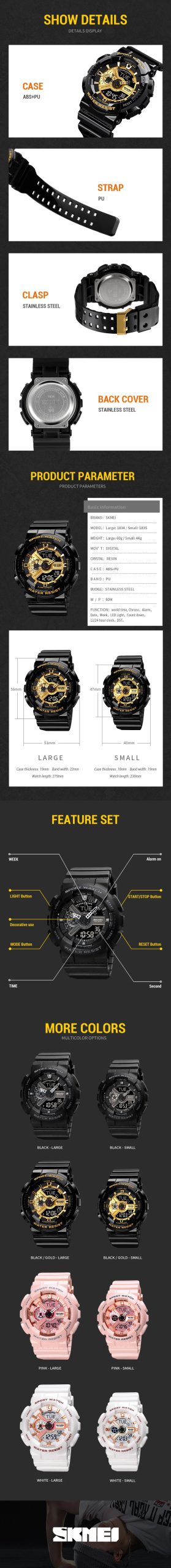 SKMEI World Time LED Light Digital Electronics Watches For Men Women Sports Quartz Watch Waterproof Wristwatches Horloges Mannen SKMEI World Time LED Light Digital Electronics Watches For Men Women Sports Quartz Watch Waterproof Wristwatches Horloges Mannen