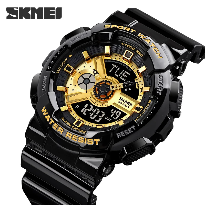 Skmei 1263 World Time Digital Sports Watch with LED Light for Men and Women (50M Waterproof) Skmei 1263 World Time Digital Sports Watch with LED Light for Men and Women (50M Waterproof)