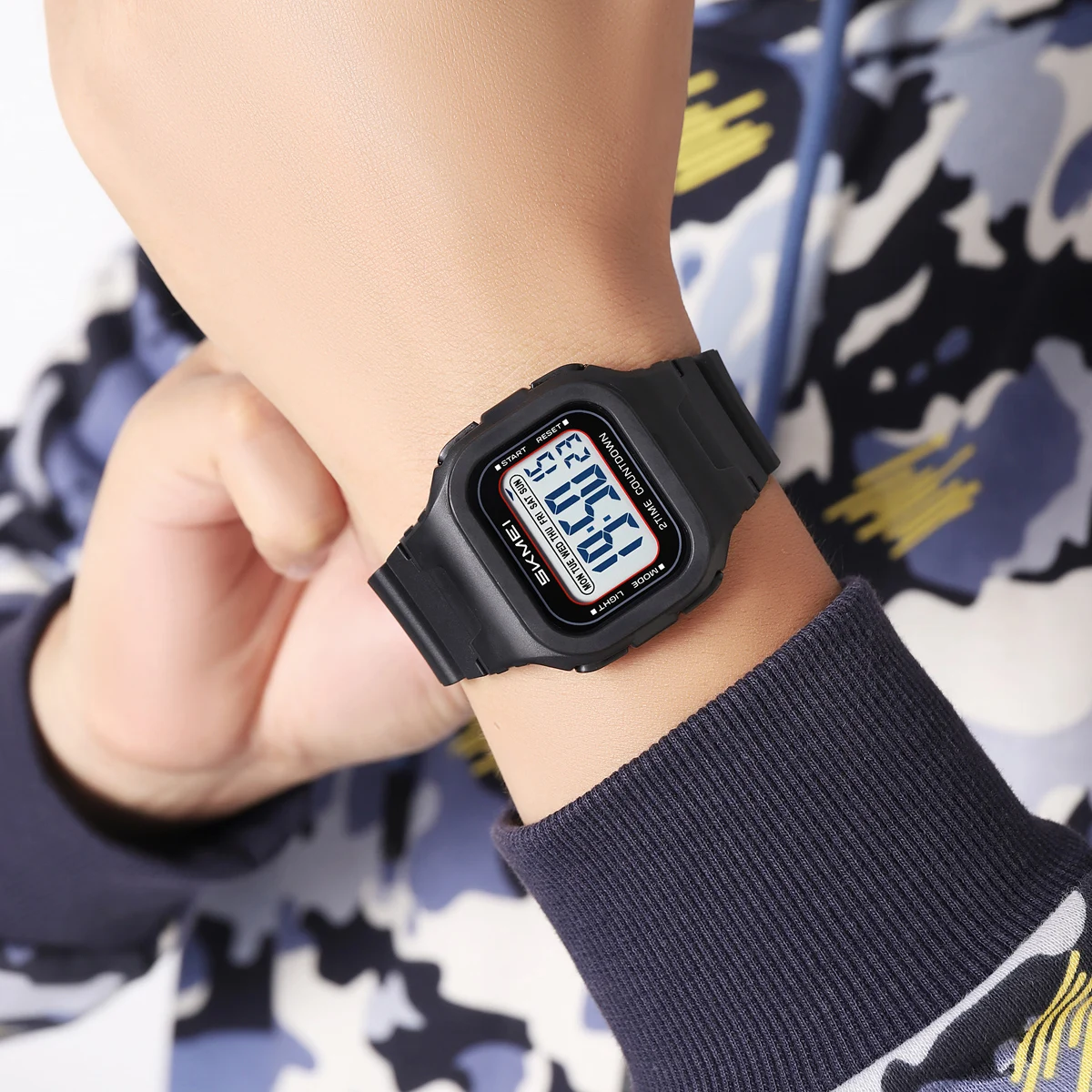 Skmei 2343 Multifunction Digital Sports Watch with Dual Time and Countdown Timer (50M Waterproof) Skmei 2343 Multifunction Digital Sports Watch with Dual Time and Countdown Timer (50M Waterproof) - Image 3