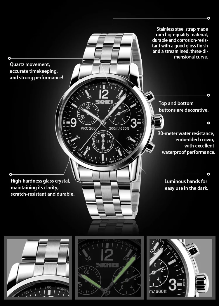 SKMEI Luxury Quartz Movement Watch For Men Women Business Wristwatches Fashion Design Waterproof Time Clock Watches Reloj Hombre SKMEI Luxury Quartz Movement Watch For Men Women Business Wristwatches Fashion Design Waterproof Time Clock Watches Reloj Hombre