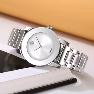 Skmei 2176 Minimalist Luxury Quartz Watch with Crystal Dial for Men and Women (30M Waterproof)