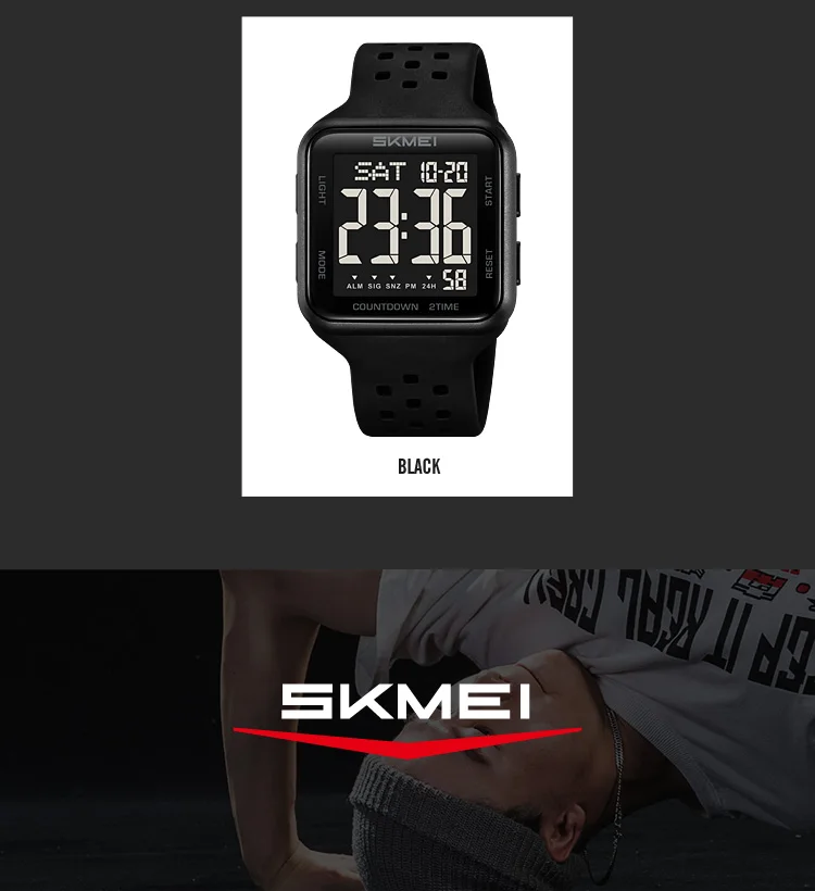 SKMEI 2440 Digital Electronics Watches Men Women Fashion Week Date Wristwatch Chrono Count Down Alarm Watch reloj hombre SKMEI 2440 Digital Electronics Watches Men Women Fashion Week Date Wristwatch Chrono Count Down Alarm Watch reloj hombre