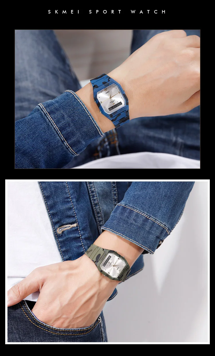 SKMEI 1604 Fashion Digital Wristwatch 3 Time Display Men Women Casual Stopwatch Sport Watch Waterproof Alarm reloj hombre SKMEI 1604 Fashion Digital Wristwatch 3 Time Display Men Women Casual Stopwatch Sport Watch Waterproof Alarm reloj hombre