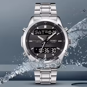 Skmei 2049 Multifunctional Digital Chronograph Watch with EL Light and Alarm (30M Waterproof)