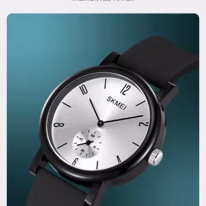Skmei 2654 Simple Quartz Wristwatch with Stopwatch for Women, Men & Children (50M Waterproof)