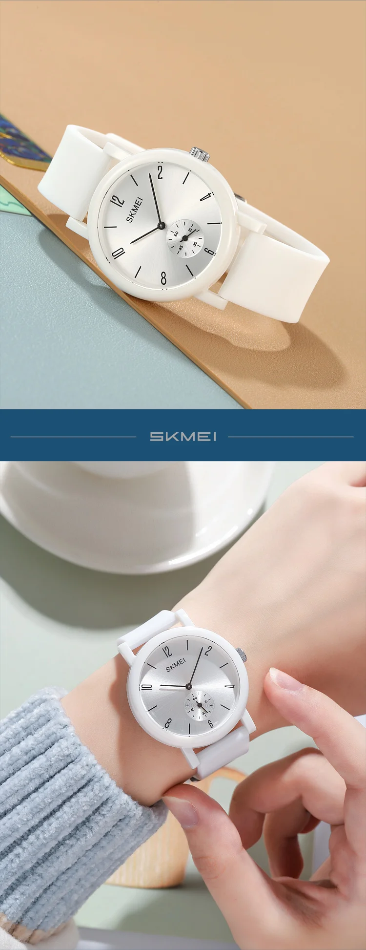 SKMEI 2654 Simple Quartz Wristwatch For Women Men Children Stopwatch 50M 5Bar Waterproof Outdoor Sports Shower Taking Clock SKMEI 2654 Simple Quartz Wristwatch For Women Men Children Stopwatch 50M 5Bar Waterproof Outdoor Sports Shower Taking Clock