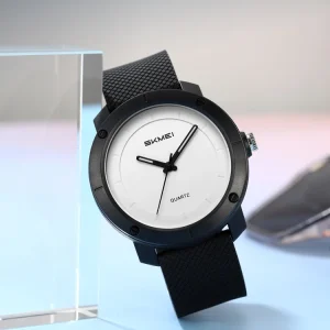 Skmei 2577 Minimalist Quartz Wristwatch for Men (50M Waterproof)