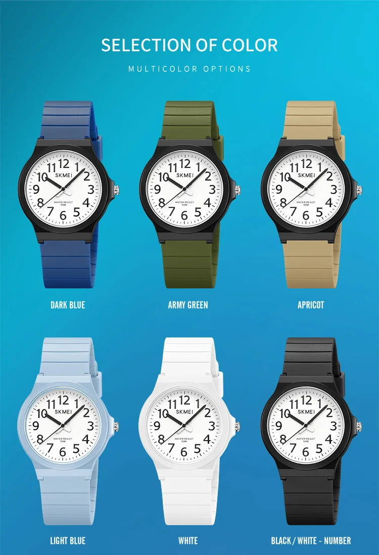 SKMEI 2557 Simple Quartz Watch Men Women Wristwatch 5ATM Waterproof Students Watch Clock Time Daily Outfit Hand-washing Raining SKMEI 2557 Simple Quartz Watch Men Women Wristwatch 5ATM Waterproof Students Watch Clock Time Daily Outfit Hand-washing Raining
