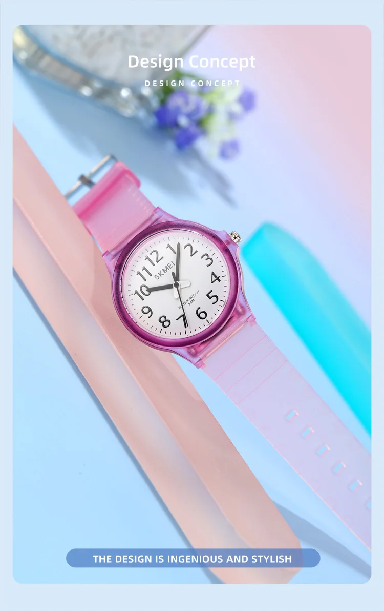 SKMEI 2557 Simple Quartz Watch Men Women Wristwatch 5ATM Waterproof Students Watch Clock Time Daily Outfit Hand-washing Raining SKMEI 2557 Simple Quartz Watch Men Women Wristwatch 5ATM Waterproof Students Watch Clock Time Daily Outfit Hand-washing Raining